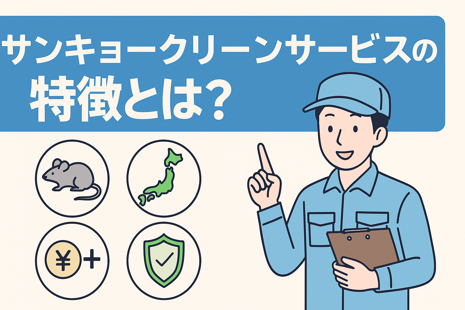 サンキョークリーンサービスの特徴とは?