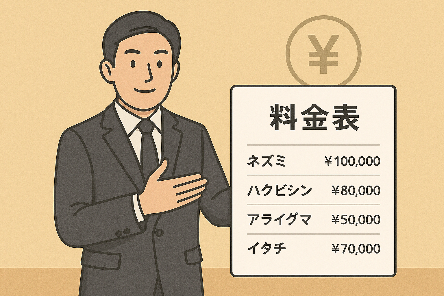 料金体系が明確