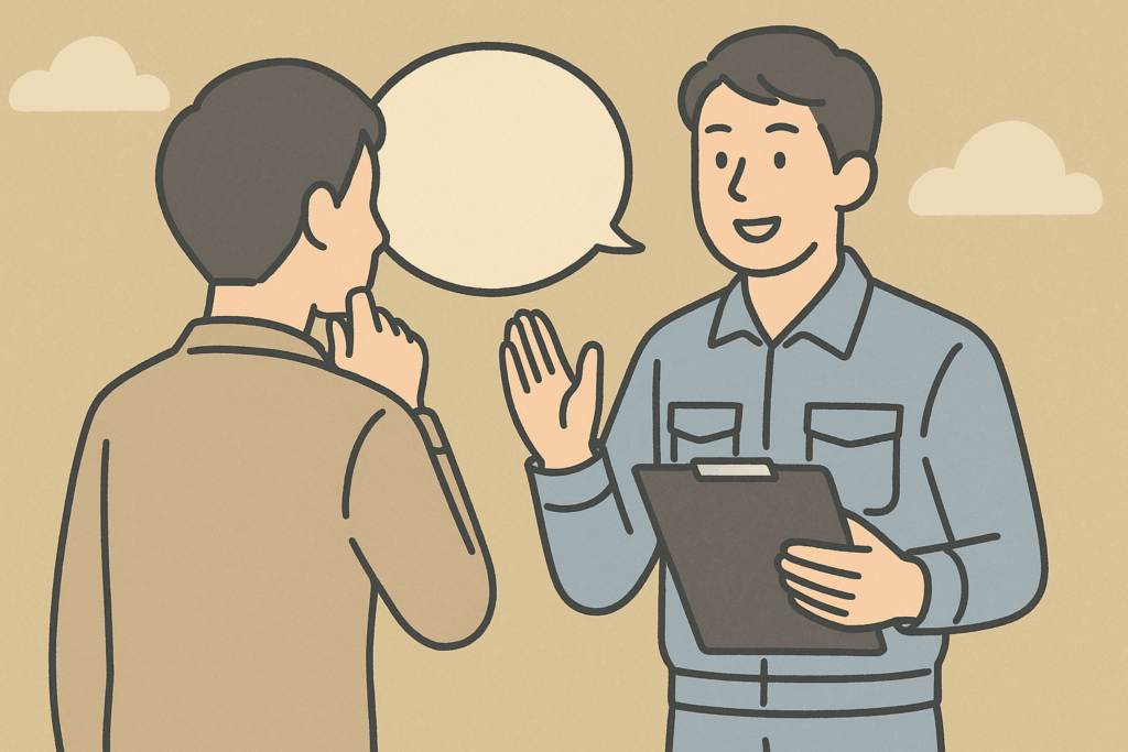 契約を急かさない